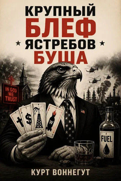 Крупный блеф ястребов Буша — обложка книги