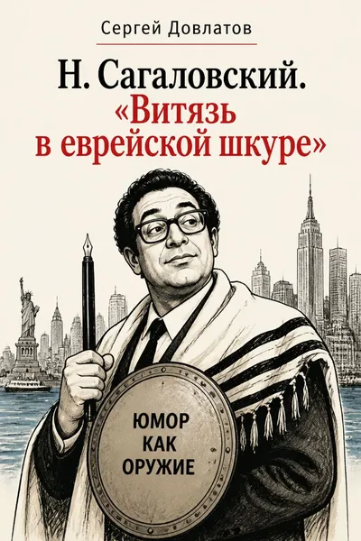Н. Сагаловский. «Витязь в еврейской шкуре» — обложка книги