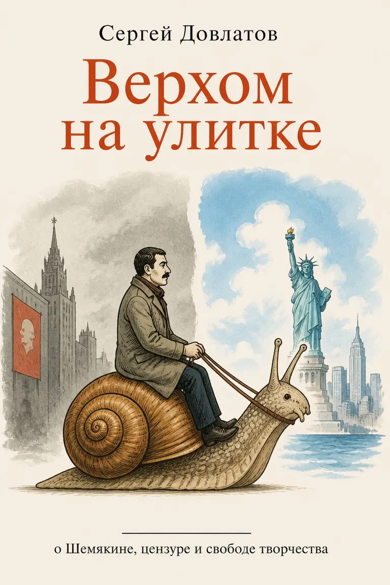 Верхом на улитке — обложка книги