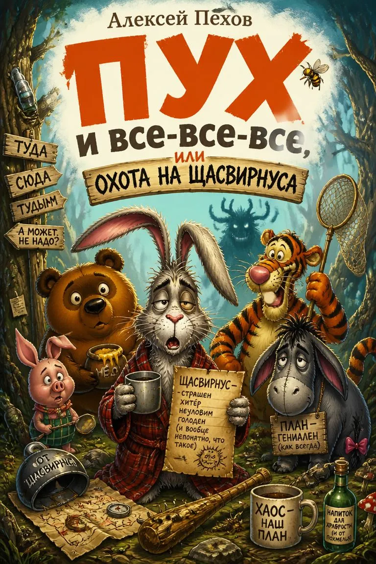 Пух и все-все-все, или Охота на Щасвирнуса — обложка книги
