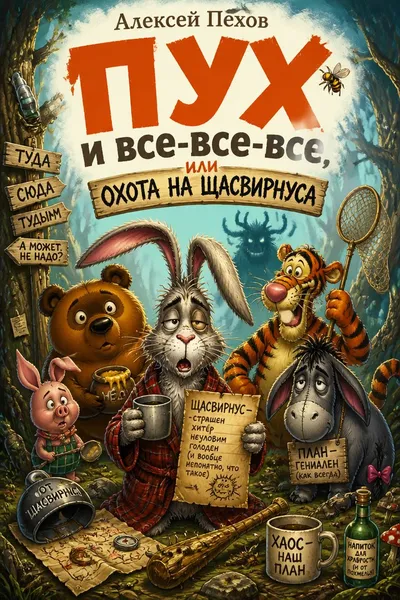 Пух и все-все-все, или Охота на Щасвирнуса — обложка книги