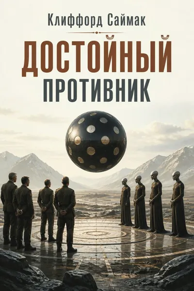 Достойный противник — обложка книги
