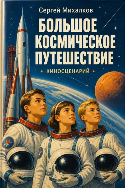 Большое космическое  путешествие. киносценарий. — обложка книги