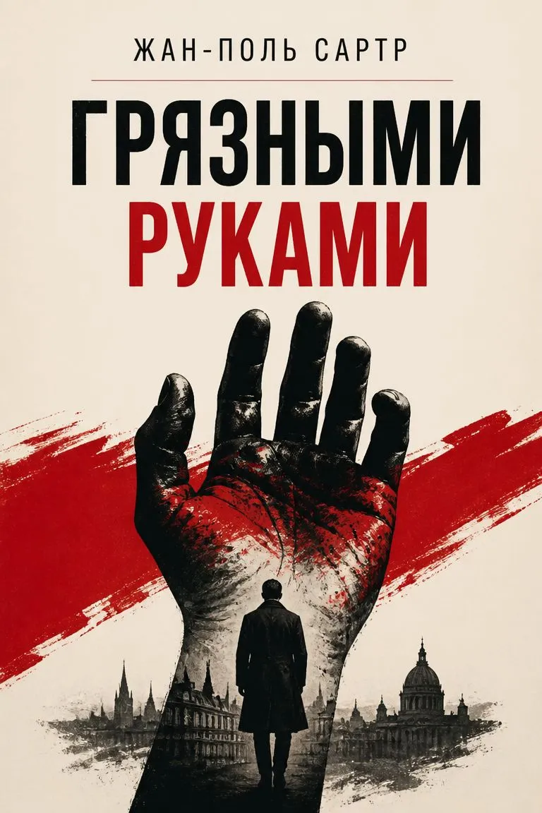 Грязными руками — обложка книги