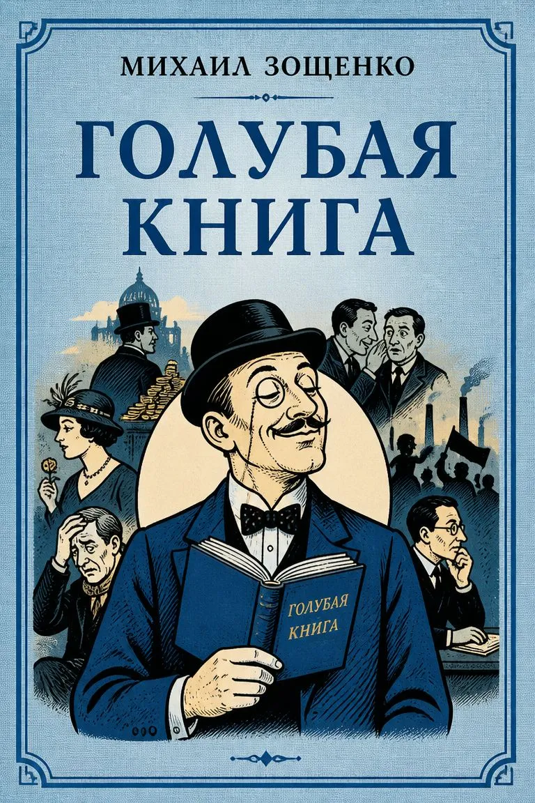 Голубая книга — обложка книги