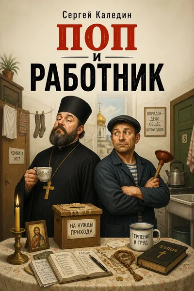 Поп и работник — обложка книги