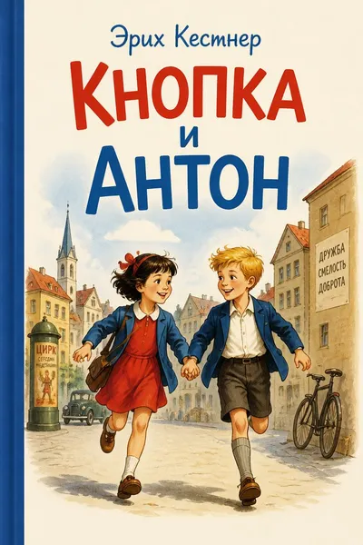 Кнопка и Антон — обложка книги