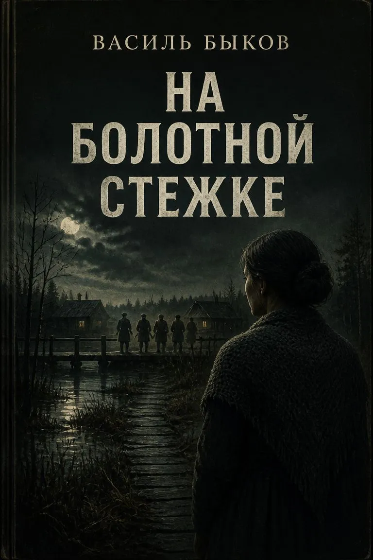 На болотной стежке — обложка книги