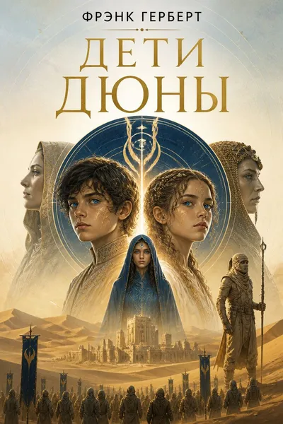 Дети Дюны — обложка книги