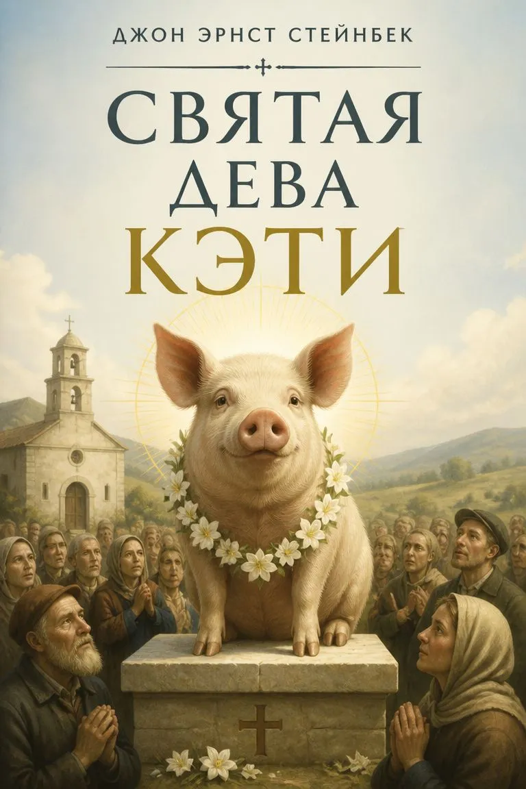 Святая дева Кэти — обложка книги
