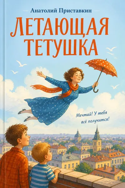 Летающая тетушка — обложка книги