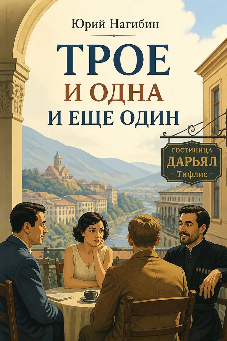 Трое и одна и еще один — обложка книги