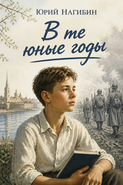 В те юные годы — обложка книги