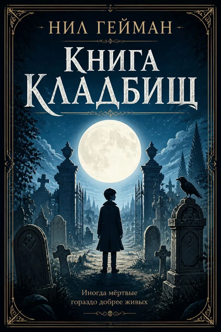 Книга кладбищ — обложка книги