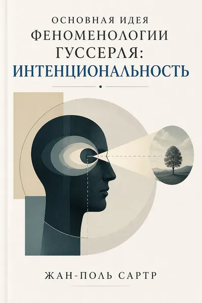 Основная идея феноменологии Гуссерля: интенциональность — обложка книги