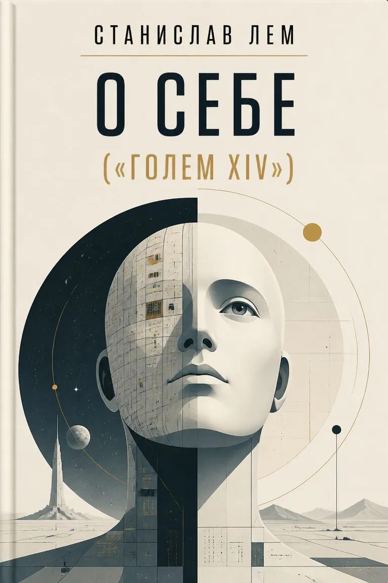 О себе («Голем XIV») — обложка книги