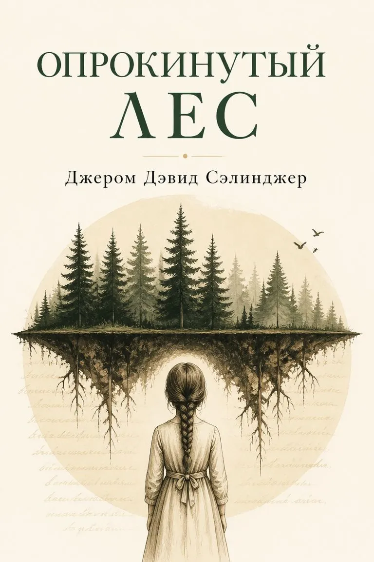 Опрокинутый лес — обложка книги