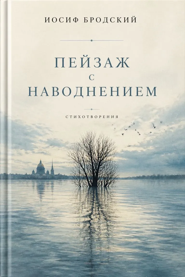 Пейзаж с наводнением — обложка книги