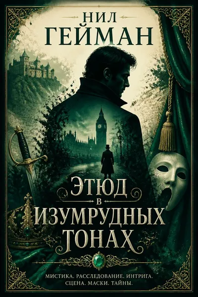 Этюд в изумрудных тонах — обложка книги