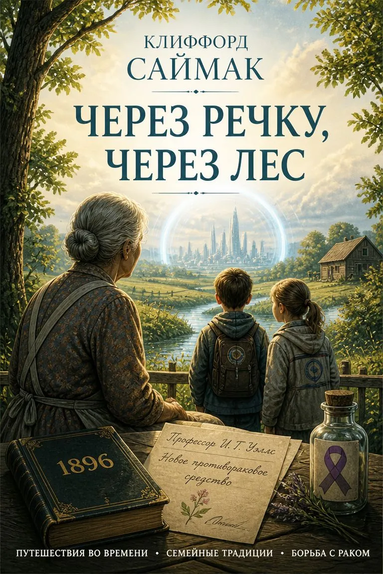 Через речку, через лес — обложка книги