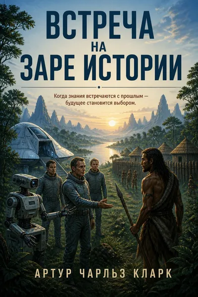 Встреча на заре истории — обложка книги