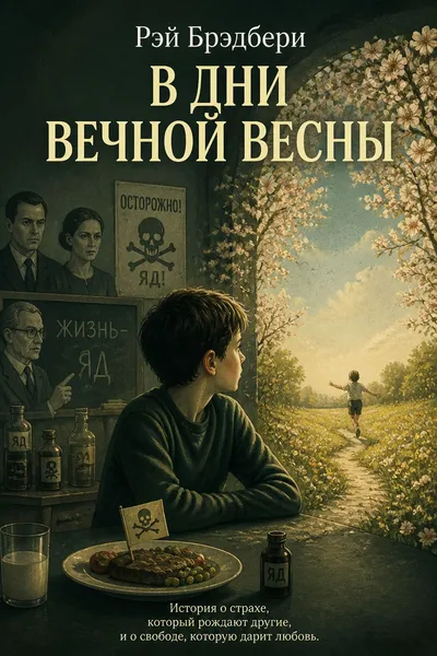 В дни вечной весны — обложка книги