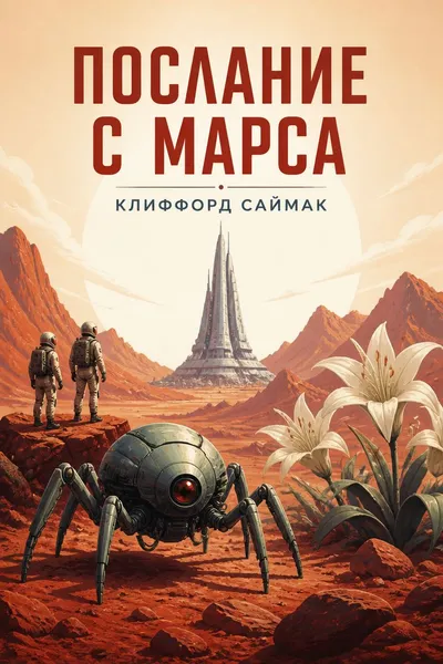 Послание с Марса — обложка книги