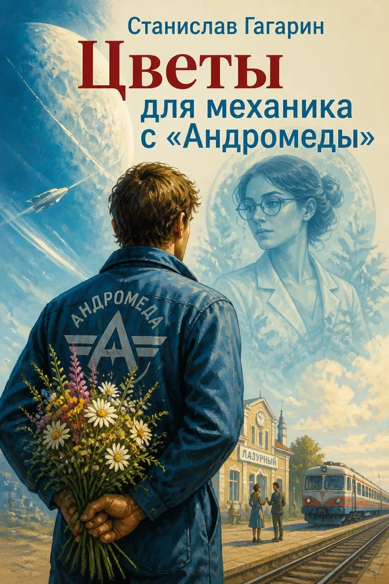 Цветы для механика с «Андромеды» — обложка книги