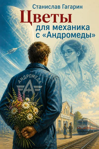 Цветы для механика с «Андромеды» — обложка книги