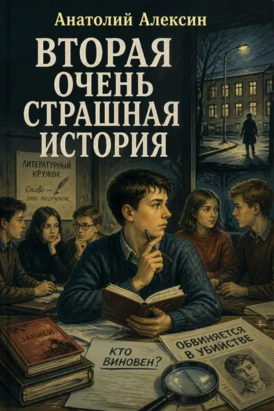 Вторая очень страшная история — обложка книги
