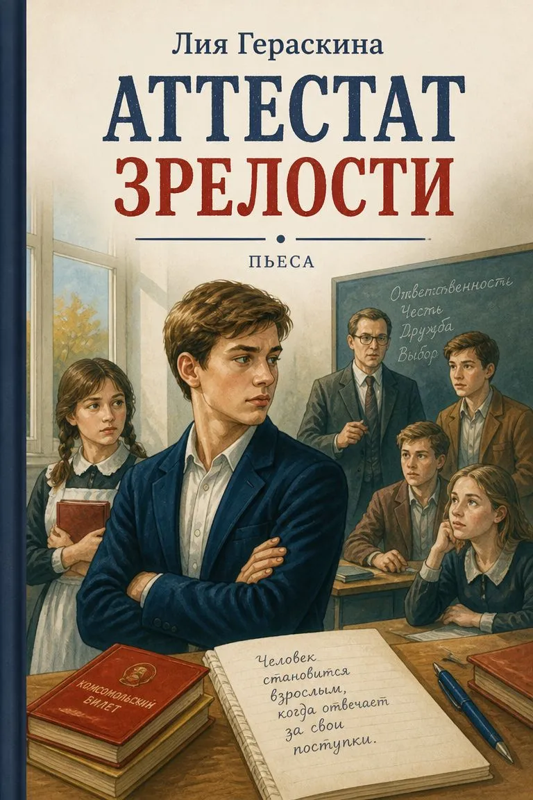 Аттестат зрелости — обложка книги