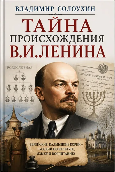 Тайна происхождения В.И.Ленина — обложка книги