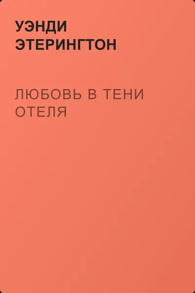 Любовь в тени отеля — обложка книги