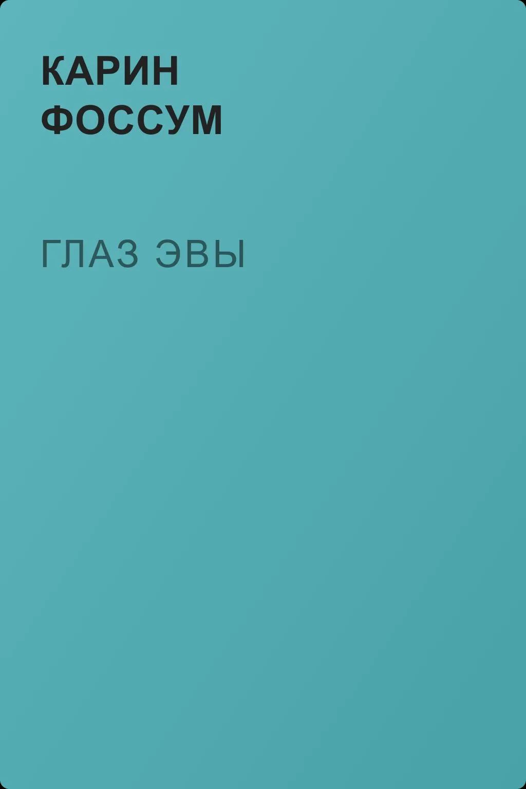 Глаз Эвы — обложка книги