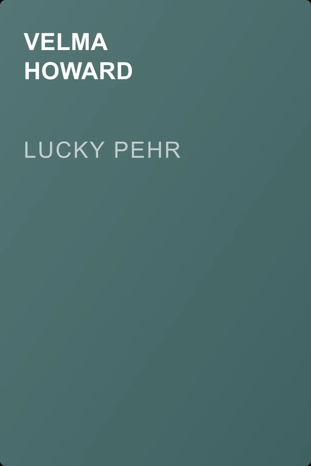 Lucky Pehr — обложка книги
