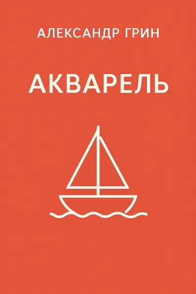 Акварель — обложка книги