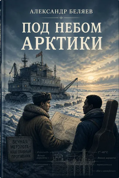 Под небом Арктики — обложка книги