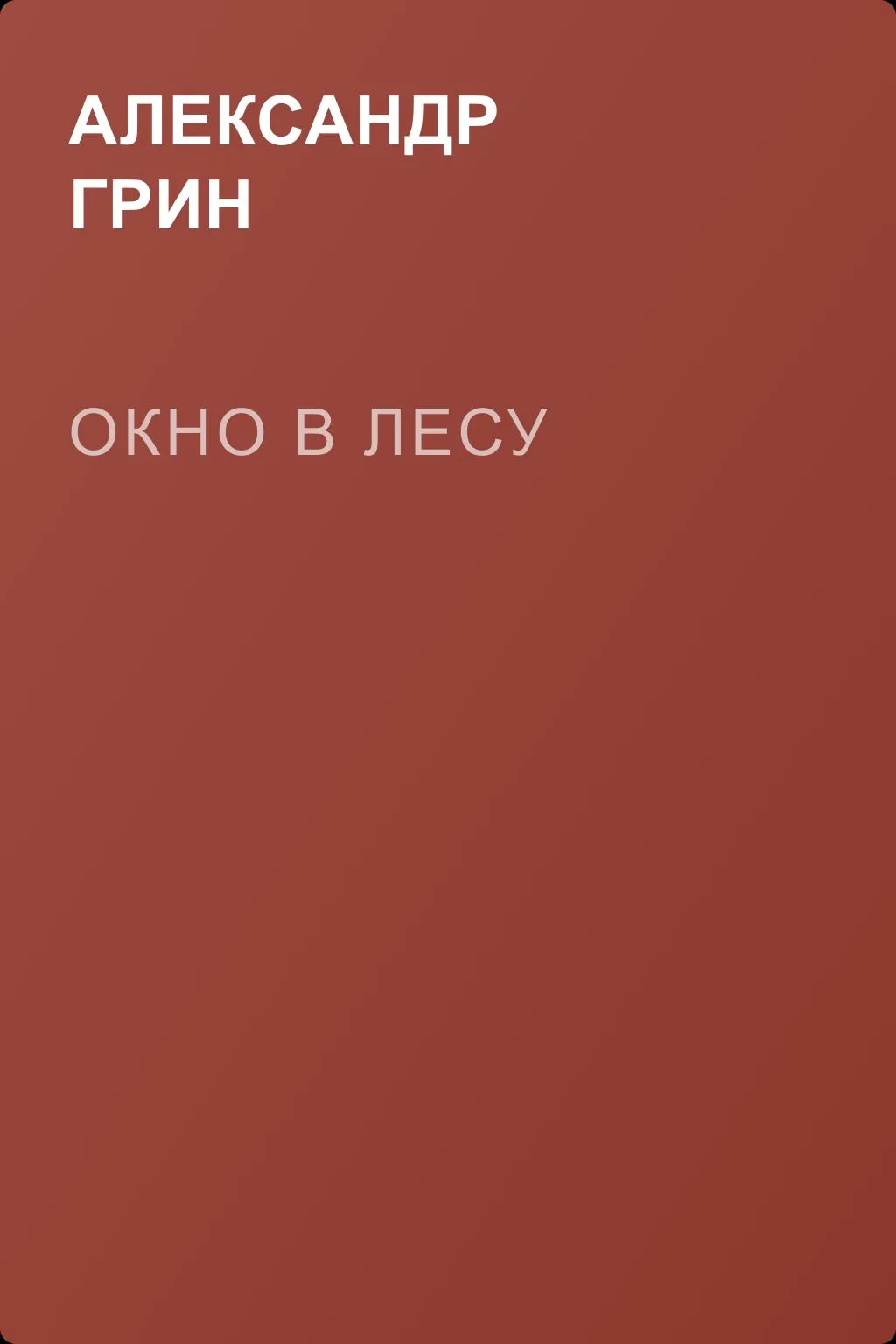 Окно в лесу — обложка книги