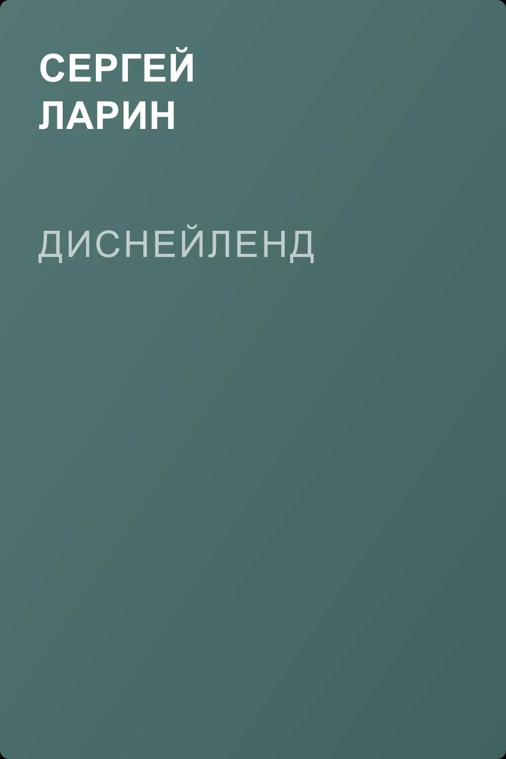 Диснейленд — обложка книги