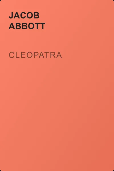 Cleopatra — обложка книги