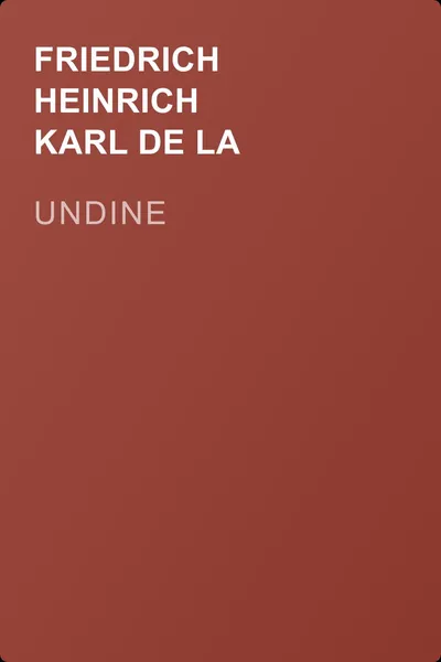 Undine — обложка книги