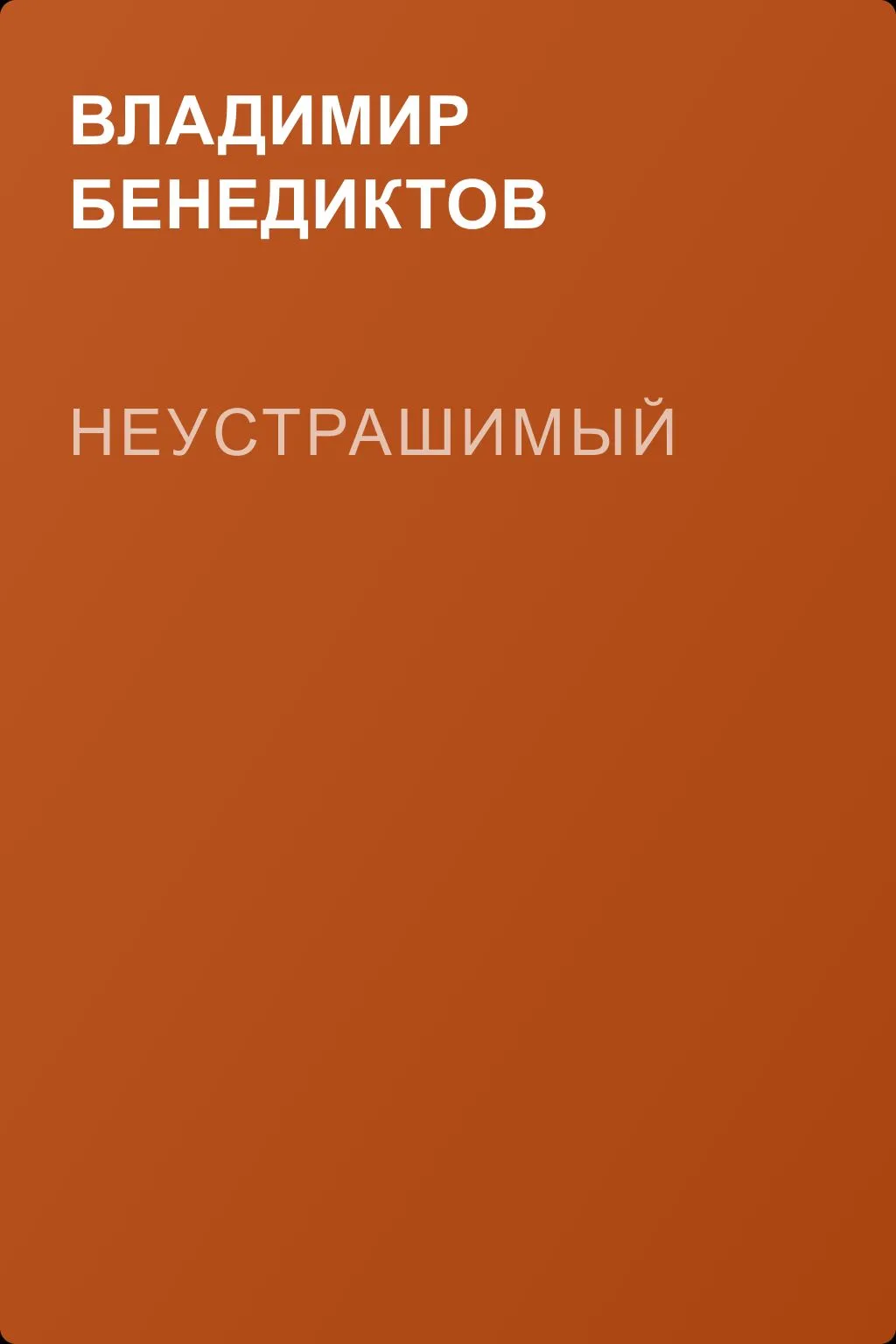 Неустрашимый — обложка книги