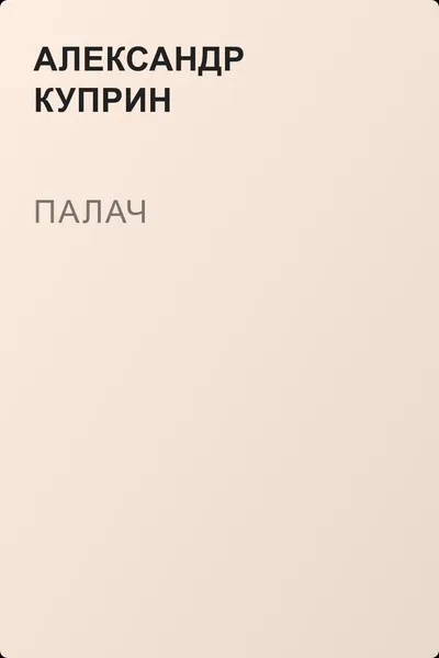Палач — обложка книги