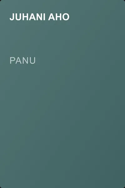 Panu — обложка книги