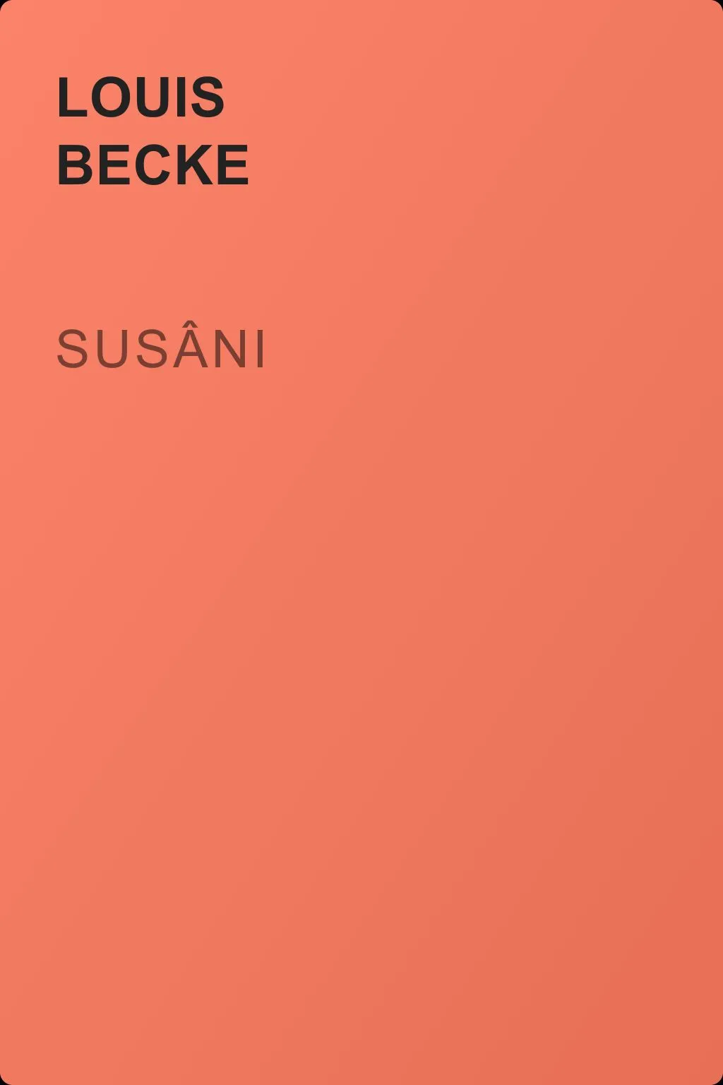 Susâni — обложка книги