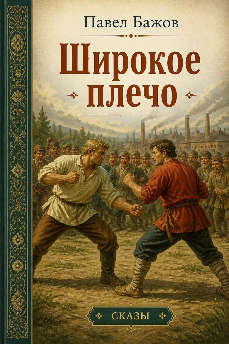 Широкое плечо — обложка книги