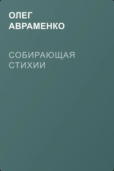 Собирающая Стихии — обложка книги