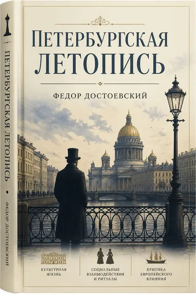 Петербургская летопись — обложка книги