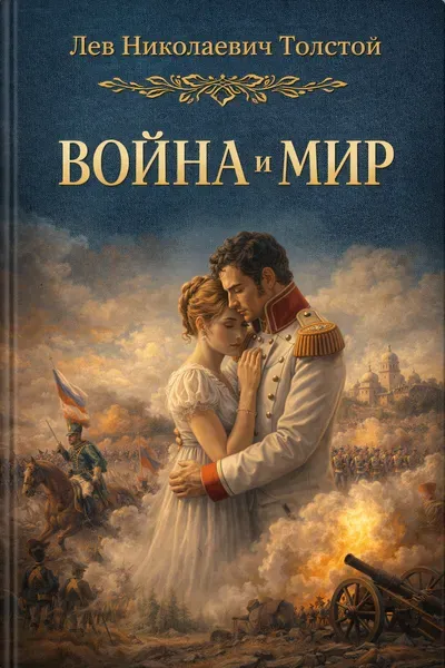 Война и мир. Книга 1 — обложка книги
