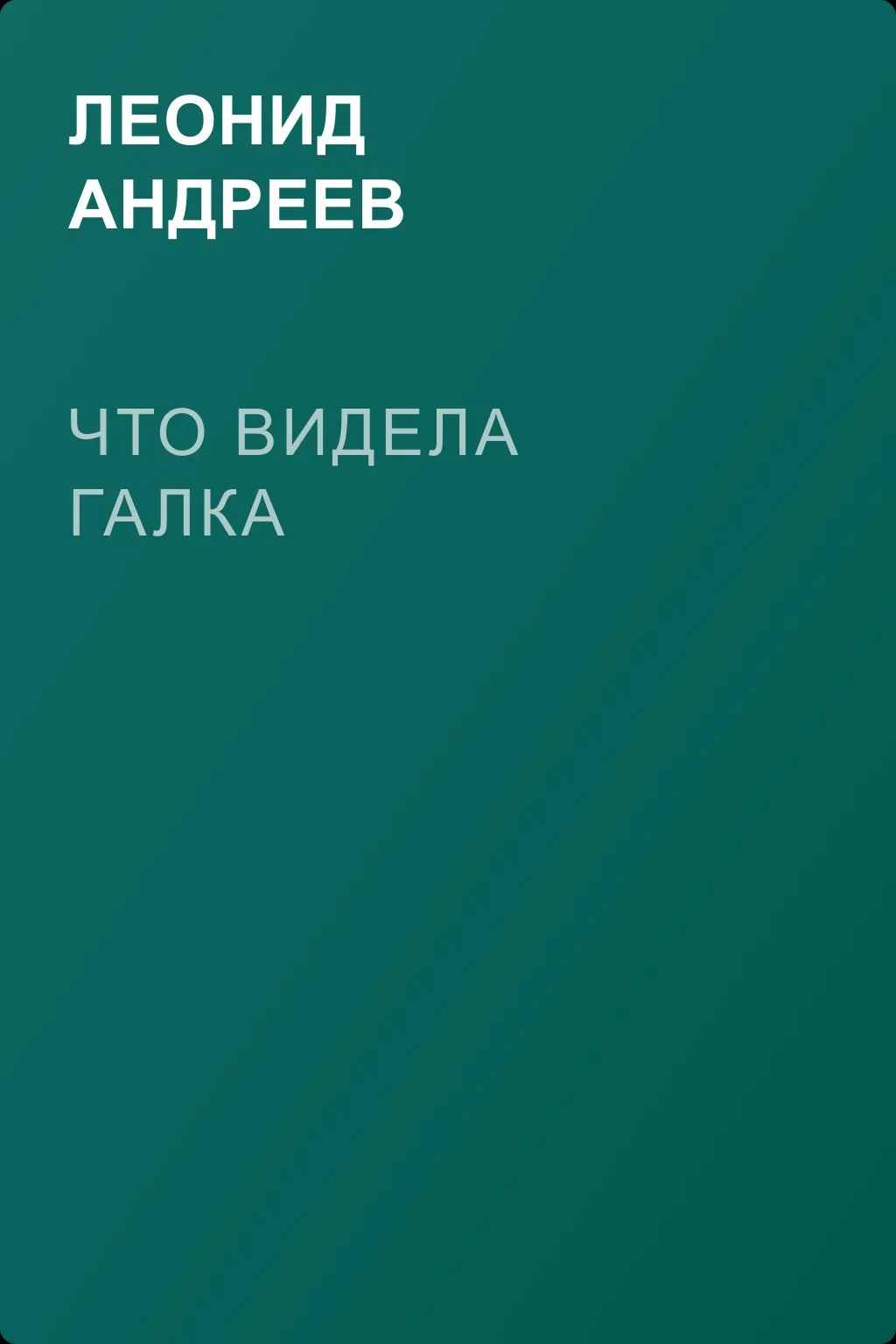 Что видела галка — обложка книги